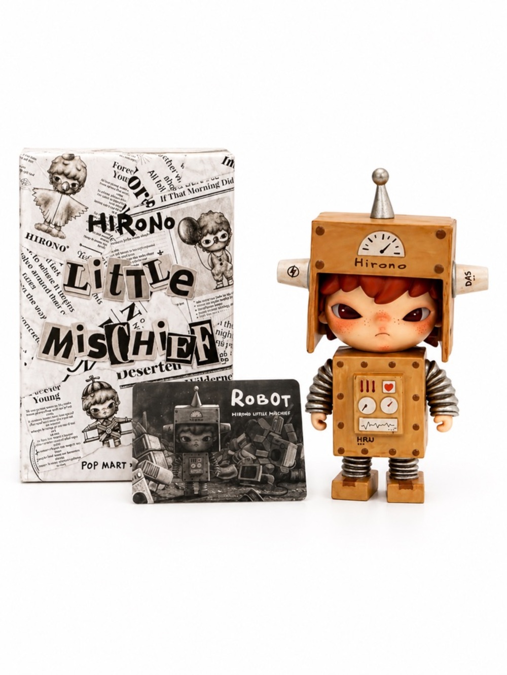 POP MART Hirono Little Mischief Series Robot